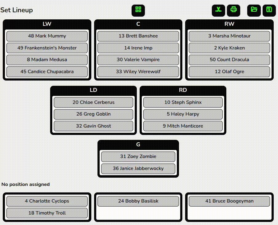 Drag and drop example